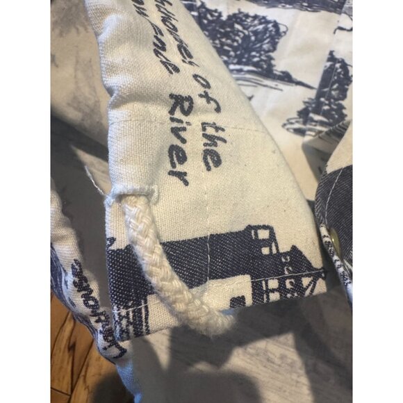 VTG Michigan Rag Co Lighthouse Hooded Jacket NWT – Men’s Medium / Unisex Coastal - Picture 6 of 16